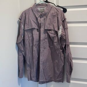 Drake Men's Checkered Jacket - Purple and White